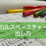 ローカルスペースチャートの出し方