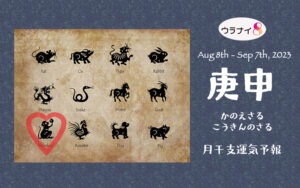 8/6 日曜日のデイリーメッセージ《8月庚申月の運気予報》