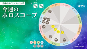 3/3月曜日のデイリーメッセージ《今週のホロスコープ》