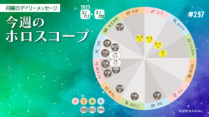 3/17月曜日のデイリーメッセージ《今週のホロスコープ》